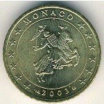 50 центов 2003 г. Монако(14) - 1094.4 - реверс
