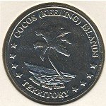 10 центов 2004 г. Кокосовые острова(12) -11.6 - реверс