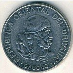 100 песо 1989 г. Уругвай(23) -16.2 - реверс