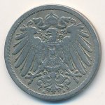 5 пфеннигов 1894 г. Германия(6) - 764.6 - аверс