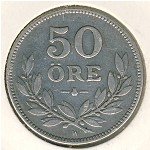 50эре 1926 г. Швеция(31) - 130.6 - аверс