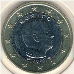 1 евро 2007 г. Монако(14) - 1094.4 - реверс