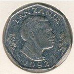 20 шиллингов 1992 г. Танзания(20) - 13 - реверс