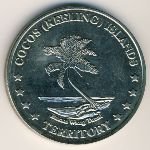 20 центов 2004 г. Кокосовые острова(12) -11.6 - реверс