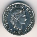 10 раппен 1958 г. Швейцария(25) -71.1 - реверс