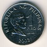 1 песо 2003 г. Филиппины(24) -27.1 - аверс