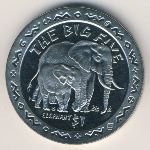 1 доллар 2001 г. Сьерра-Леоне(20) - 136.5 - аверс