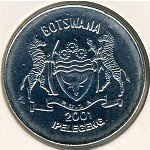 50 тхебе 2001 г. Ботсвана(3) - 7.3 - реверс
