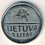 1 лит 2011 г. Литва(13) - 97.3 - аверс