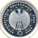 10 евро 2004 г. Германия(6) - 764.6 - аверс