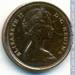 1 цент 1968 г. Канада(11) -241.3 - реверс