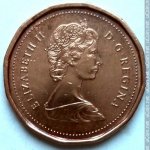 1 цент 1986 г. Канада(11) -241.3 - аверс
