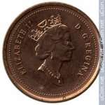 1 цент 2001 г. Канада(11) -241.3 - аверс