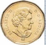 1 доллар 2008 г. Канада(11) -241.3 - аверс