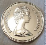 25 центов 1985 г. Канада(11) -241.3 - аверс