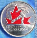 25 центов 2009 г. Канада(11) -241.3 - реверс
