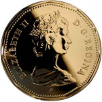 1 доллар 1989 г. Канада(11) -241.3 - аверс