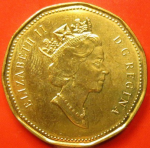 1 доллар 1996 г. Канада(11) -241.3 - аверс