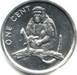 1 цент 2003 г. Острова Кука(17) - 1535.6 - реверс