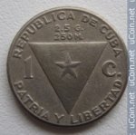 1 сентаво 1958 г. Куба(12) -110.7 - аверс