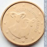 1 цент 2008 г. Кипр(11) - 126.3 - аверс