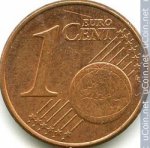 1 цент 2009 г. Кипр(11) - 126.3 - аверс