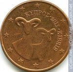 5 центов 2011 г. Кипр(11) - 126.3 - аверс