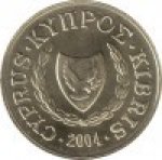 2 цента  2004 г. Кипр(11) - 126.3 - реверс