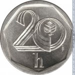 20 гелеров 1998 г. Чехия(25) - 148.2 - реверс