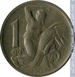 1 крона 1946 г. Чехия(25) - 148.2 - аверс