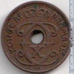 1 эре 1927 г. Дания(28) -131.8 - аверс