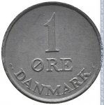 1 эре 1961 г. Дания(28) -131.8 - реверс