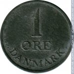 1 эре 1962 г. Дания(28) -131.8 - реверс