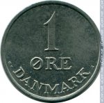1 эре 1971 г. Дания(28) -131.8 - реверс