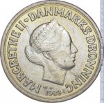 10 крон 1989 г. Дания(28) -131.8 - аверс
