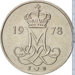 10 эре 1978 г. Дания(28) -131.8 - аверс