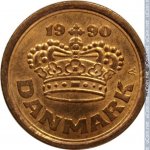 25 эре 1990 г. Дания(28) -131.8 - аверс