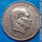 5 крон 1960 г. Дания(28) -131.8 - реверс