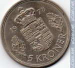5 крон 1978 г. Дания(28) -131.8 - аверс