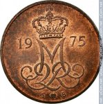 5 эре 1975 г. Дания(28) -131.8 - аверс