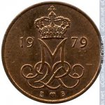 5 эре 1979 г. Дания(28) -131.8 - аверс