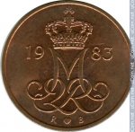 5 эре 1983 г. Дания(28) -131.8 - аверс