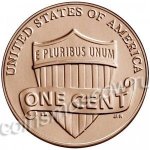 1 цент 2019 г. США(21) - 2215.1 - реверс