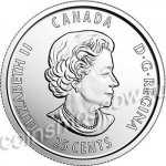 25 центов 2017 г. Канада(11) -241.3 - реверс
