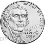 5 центов 2019 г. США(21) - 2215.1 - аверс