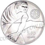 7.5 евро 2016 г. Португалия(18) -374.2 - аверс