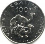 100 франков 2013 г. Джибути(7) -22.7 - аверс