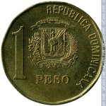 1 песо 2002 г. Доминиканская республика(7) -22 - аверс