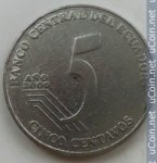 5 сентаво 2000 г. Эквадор(26) - 12.1 - аверс