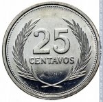 25 сентаво 1994 г. Сальвадор(19) - 4 - реверс